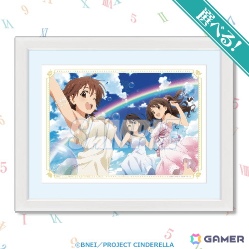 TVアニメ「アイドルマスター シンデレラガールズ」がくじ引き堂に登場！作品の歩みを振り返る美麗なイラストを使用の画像