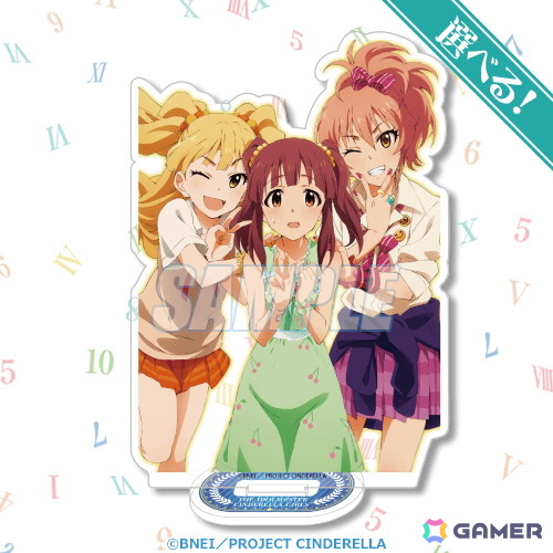 TVアニメ「アイドルマスター シンデレラガールズ」がくじ引き堂に登場！作品の歩みを振り返る美麗なイラストを使用の画像