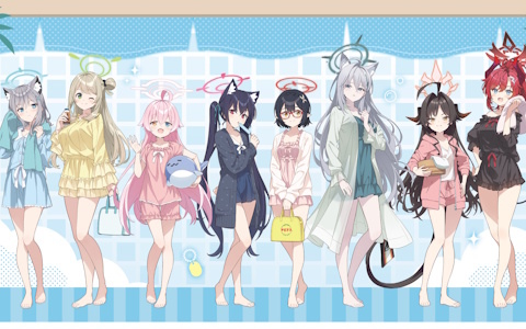 「ブルアカ」11月20日より開催のスパワールドコラボのメニューなど詳細が公開に！JR東海「推し旅」のノベルティやグッズ情報も