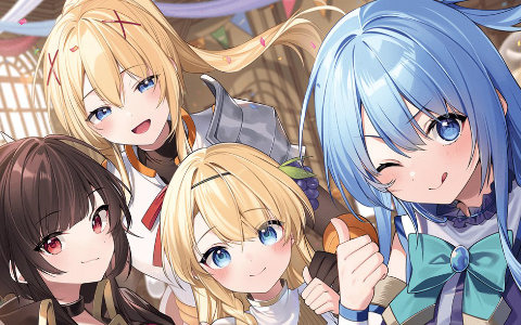 「この素晴らしい世界に祝福を！」アフターパーティーくじが登場！三嶋くろね氏の描き下ろしイラストを使用したオリジナルグッズが盛りだくさん