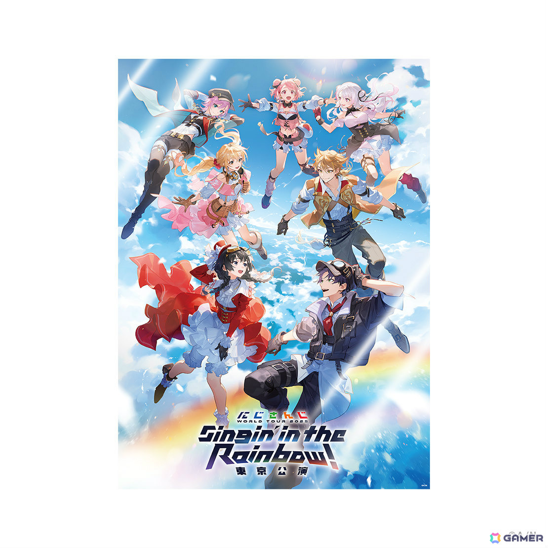 「にじさんじ WORLD TOUR 2025 Singin' in the Rainbow！」東京公演グッズが11月19日18時より販売開始！の画像