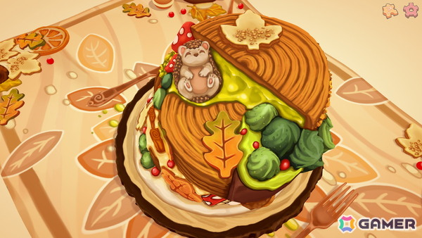料理やスイーツを積み木のように組み立てる癒やしの3Dパズルゲーム「UMAMIパズル」がSteamで配信！の画像
