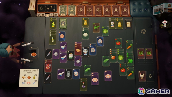 わがままなお客の注文からレシピを読み解くカードスタック料理ゲーム「注文のやたら多い料理店アブラカタブラ」がSteamで配信！の画像4