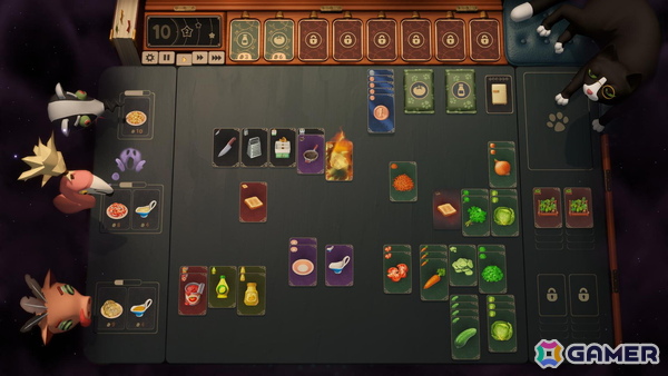 わがままなお客の注文からレシピを読み解くカードスタック料理ゲーム「注文のやたら多い料理店アブラカタブラ」がSteamで配信！の画像