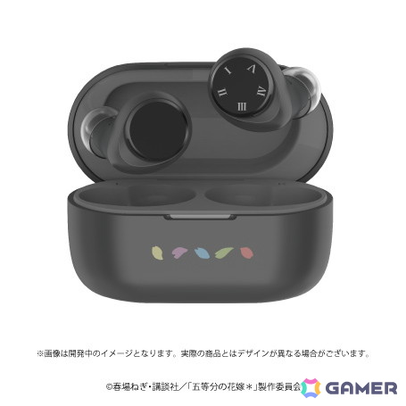 AVIOT×「五等分の花嫁＊」コラボ完全ワイヤレスイヤホンが登場！計270種類以上の完全新録ボイス収録、結城アイラさんによるサウンドチューニングの画像5