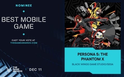 「ペルソナ5: The Phantom X」がThe Game Awards 2025「Best Mobile Game」部門にノミネート!プラチナチケット×10を配布