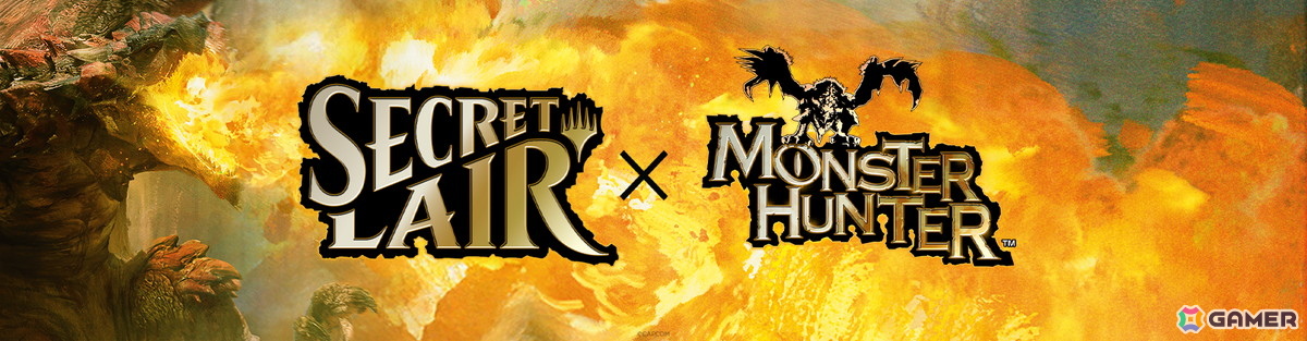 「マジック：ザ・ギャザリング」と「モンスターハンター」シリーズのコラボコレクション「SECRET LAIR x MONSTER HUNTER SUPERDROP」が12月2日に発売！の画像