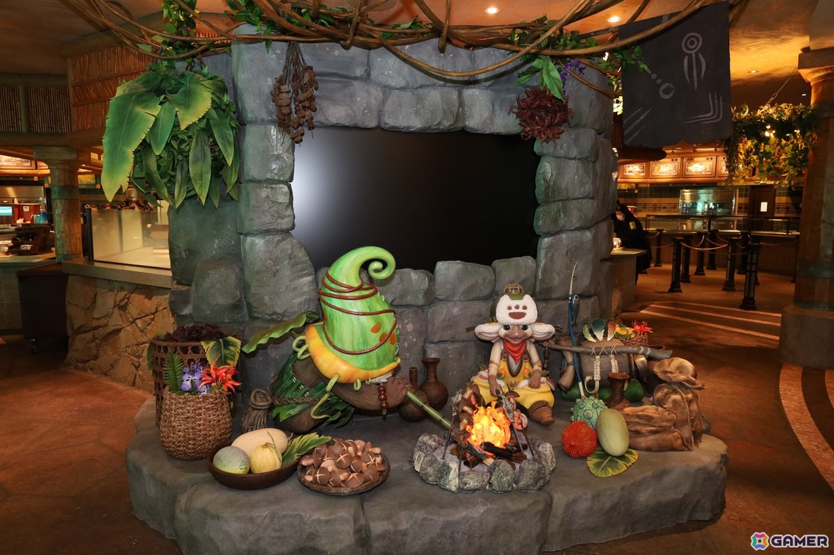 ユニバーサル・スタジオ・ジャパンと「モンスターハンターワイルズ」のコラボレストラン「モンスターハンターワイルズ ~モリバーの宴~」を先行体験の画像