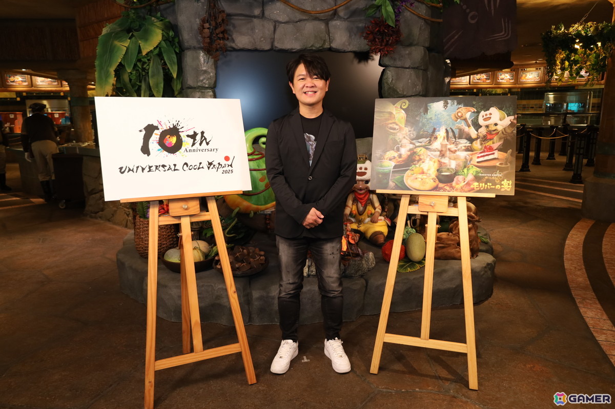 ユニバーサル・スタジオ・ジャパンと「モンスターハンターワイルズ」のコラボレストラン「モンスターハンターワイルズ ~モリバーの宴~」を先行体験の画像