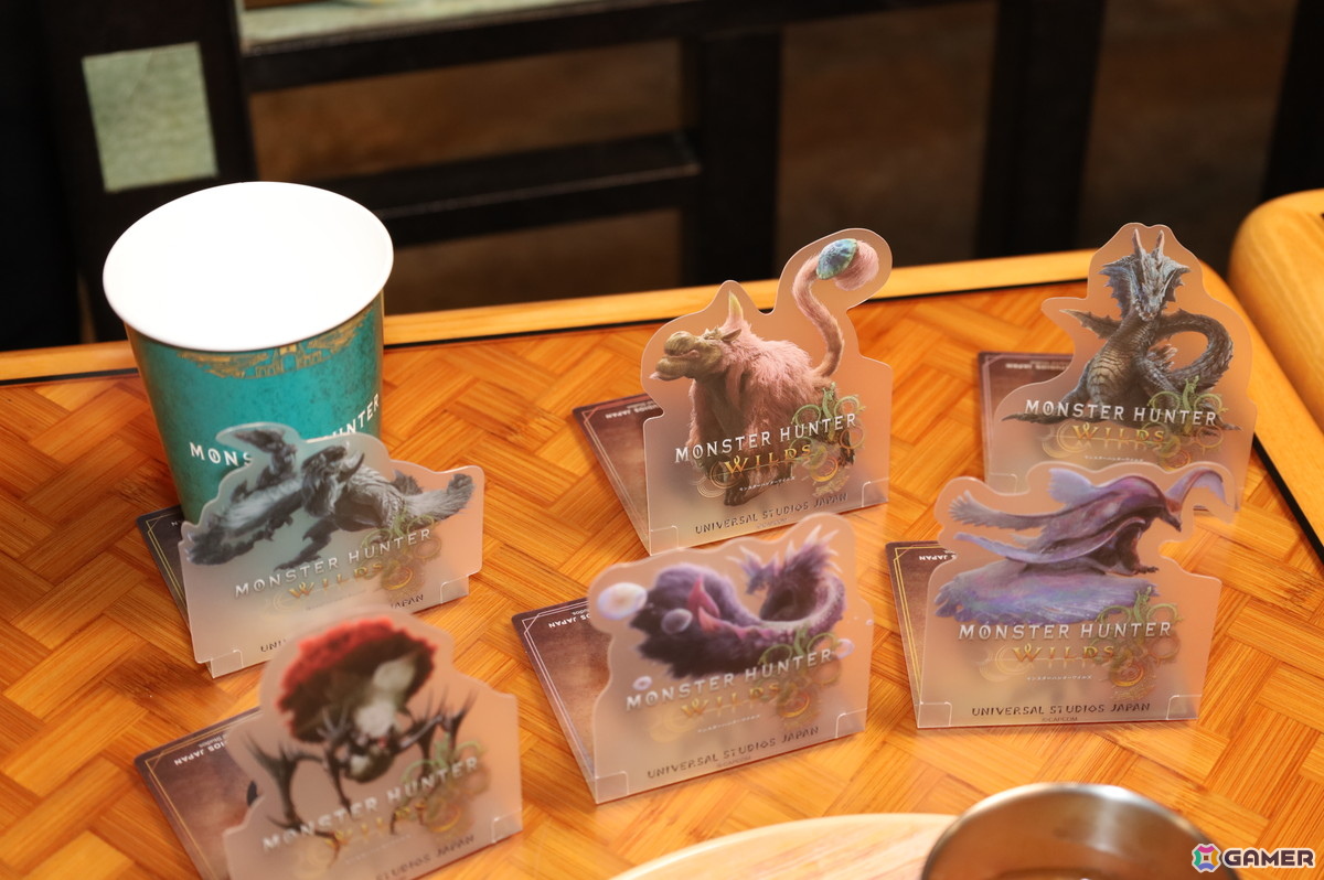 モンスターハンターワイルズ×USJ限定コースターセット(3500円)