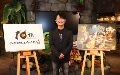 ユニバーサル・スタジオ・ジャパンと「モンスターハンターワイルズ」のコラボレストラン「モンスターハンターワイルズ ~モリバーの宴~」を先行体験