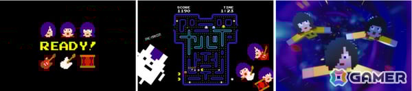 「パックマン」×ヤバイTシャツ屋さんの遊べるMV「PAC-MANISM」が公開！メンバーと一緒にゴーストから逃げまくろうの画像3