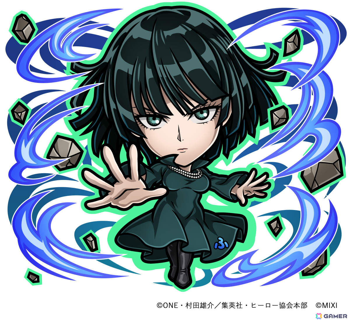 「コトダマン」×アニメ「ワンパンマン」のコラボが11月21日より開催!サイタマ、ジェノス、戦慄のタツマキなどがコラボ召喚に登場の画像