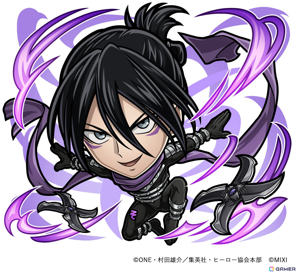 「コトダマン」×アニメ「ワンパンマン」のコラボが11月21日より開催!サイタマ、ジェノス、戦慄のタツマキなどがコラボ召喚に登場の画像