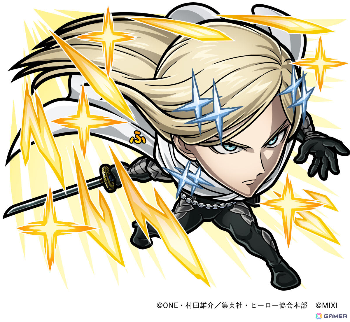 「コトダマン」×アニメ「ワンパンマン」のコラボが11月21日より開催!サイタマ、ジェノス、戦慄のタツマキなどがコラボ召喚に登場の画像