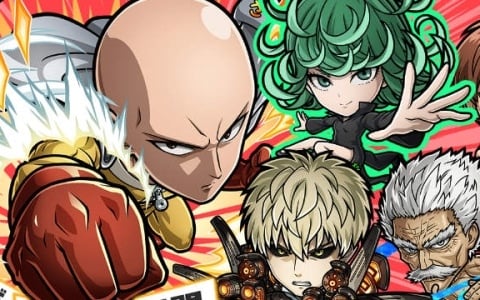 「コトダマン」×アニメ「ワンパンマン」のコラボが11月21日より開催!サイタマ、ジェノス、戦慄のタツマキなどがコラボ召喚に登場