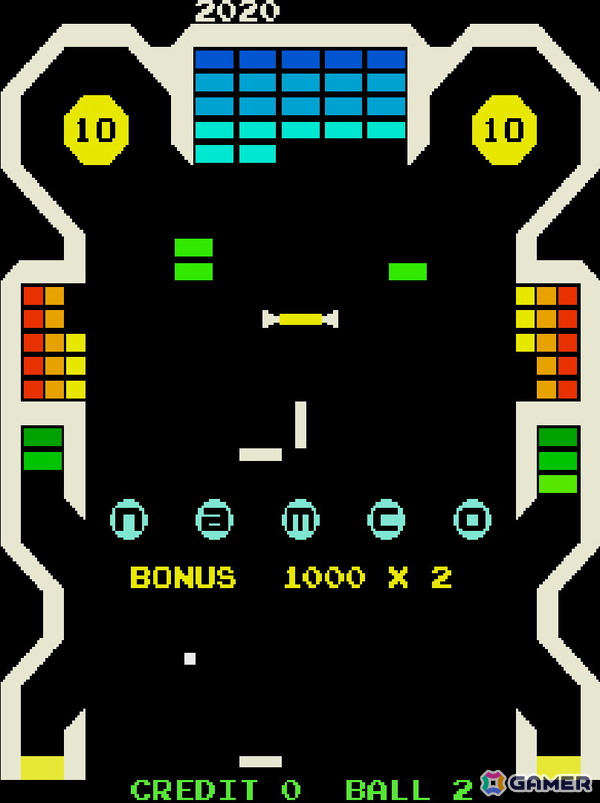 ブロックくずしゲーム「ボムビー」がアーケードアーカイブス/アーケードアーカイブス2として11月20日に配信！の画像