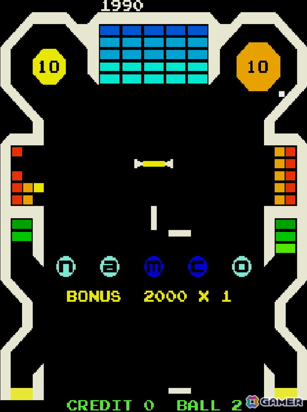 ブロックくずしゲーム「ボムビー」がアーケードアーカイブス/アーケードアーカイブス2として11月20日に配信！の画像