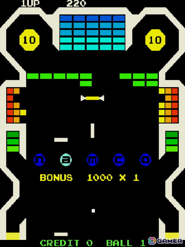 ブロックくずしゲーム「ボムビー」がアーケードアーカイブス/アーケードアーカイブス2として11月20日に配信！の画像