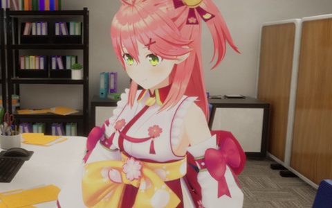 さくらみこさんが主役のSteam向け3Dアドベンチャーゲーム「Holo ADV: SakuraSingularity.exe」の配信日が12月3日に決定!