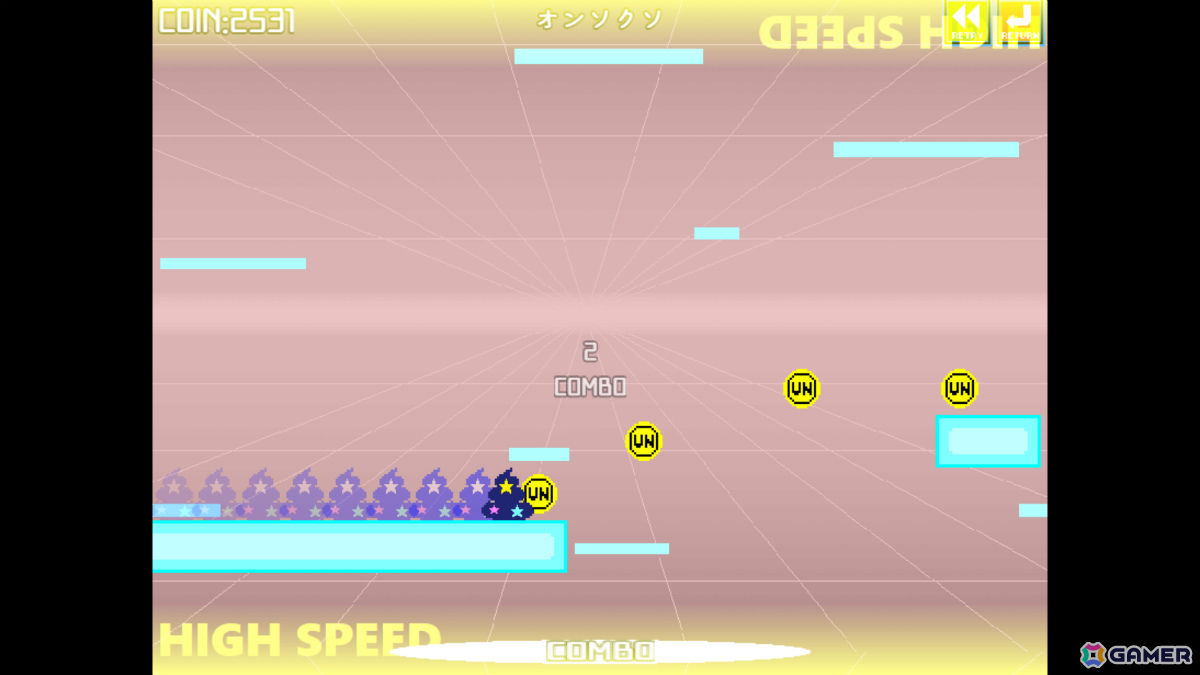 自動で突き進むウンコを便器に導く高難易度2Dアクション「ウンコテクニカ」がリリース！スタイリッシュな世界観の一端を味わえるPVも公開の画像7