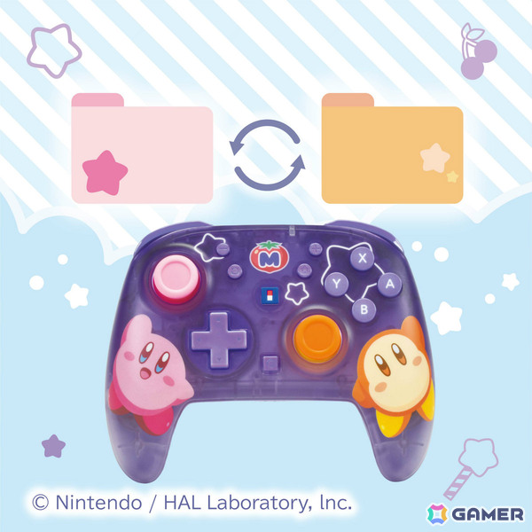 「星のカービィ」ふかふかな手触りのぬいポーチやカービィ＆ワドルディのコントローラーなどホリのSwitch 2向けアイテムが12月に発売！の画像14