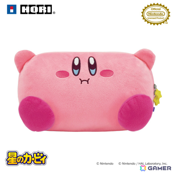 「星のカービィ」ふかふかな手触りのぬいポーチやカービィ＆ワドルディのコントローラーなどホリのSwitch 2向けアイテムが12月に発売！の画像2