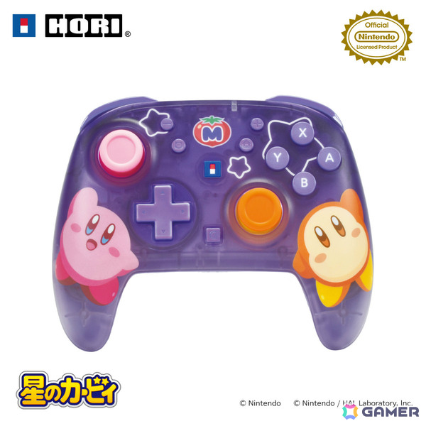 「星のカービィ」ふかふかな手触りのぬいポーチやカービィ＆ワドルディのコントローラーなどホリのSwitch 2向けアイテムが12月に発売！の画像9