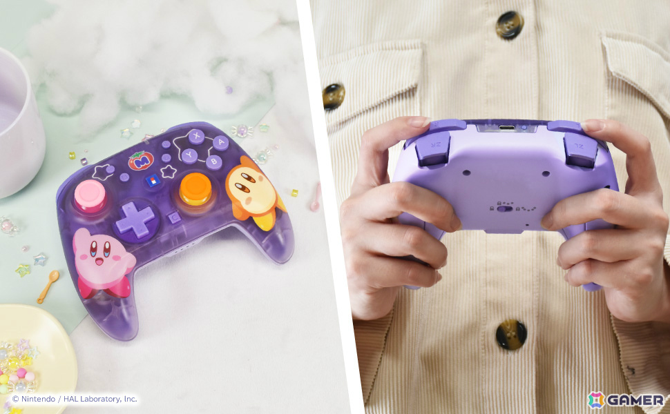 「星のカービィ」ふかふかな手触りのぬいポーチやカービィ＆ワドルディのコントローラーなどホリのSwitch 2向けアイテムが12月に発売！の画像