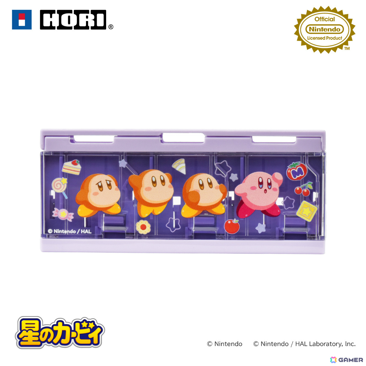 「星のカービィ」ふかふかな手触りのぬいポーチやカービィ＆ワドルディのコントローラーなどホリのSwitch 2向けアイテムが12月に発売！の画像