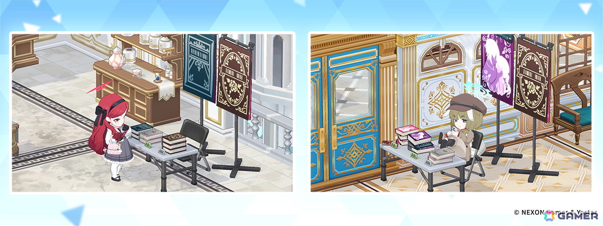 「ブルアカ」出版部のタカネ（CV：春海百乃）とヤクモ（CV：碧乃梨心）が登場！「冬空の文芸復興～健全なる文化の交流について～」が開催の画像