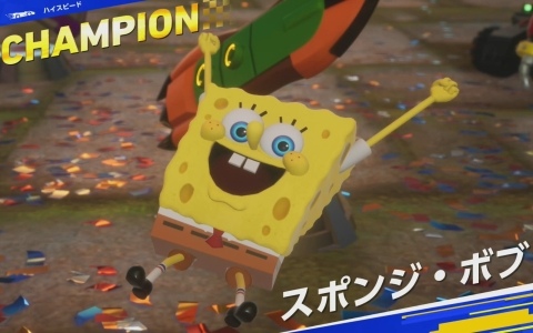 「ソニックレーシング クロスワールド」有償DLC第2弾で登場するスポンジ・ボブとパトリックを先行プレイ！新コース・ビキニタウンには今までにはない要素も