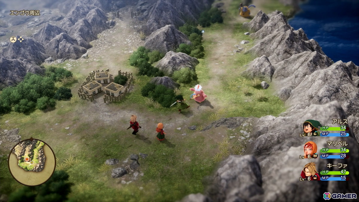 「ドラゴンクエストVII Reimagined」炎の巨人とグラコス戦までを先行試遊!様々な新要素により「DQ7」がより遊びやすく進化した作品にの画像