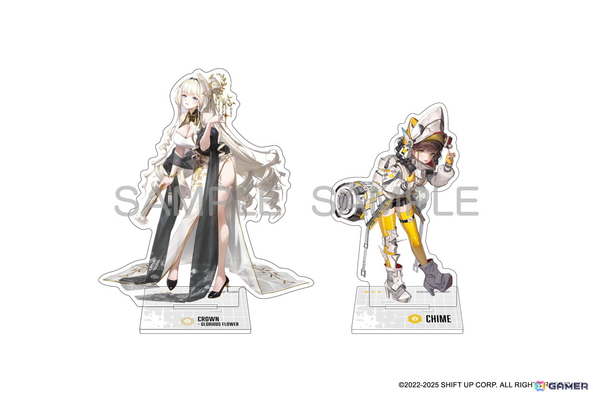 クラウンを筆頭に王国の面々がスタンディパネルで登場！「勝利の女神