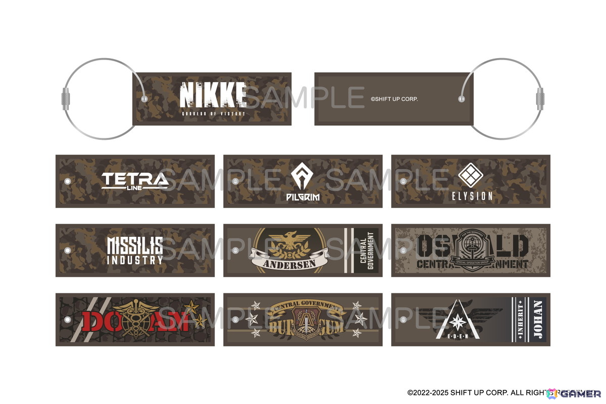 「タグキーホルダー」（全10種） 価格：1,100円（税込）※トレーディング商品