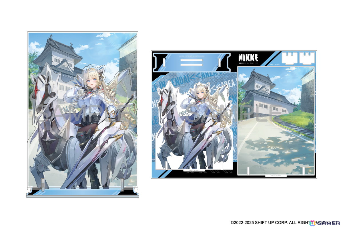 「NIKKE ジオラマアクリル Area 3rd 仙台」価格：3,850円（税込）