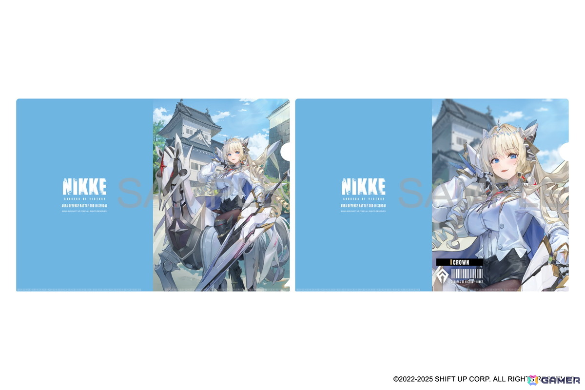 クラウンを筆頭に王国の面々がスタンディパネルで登場！「勝利の女神