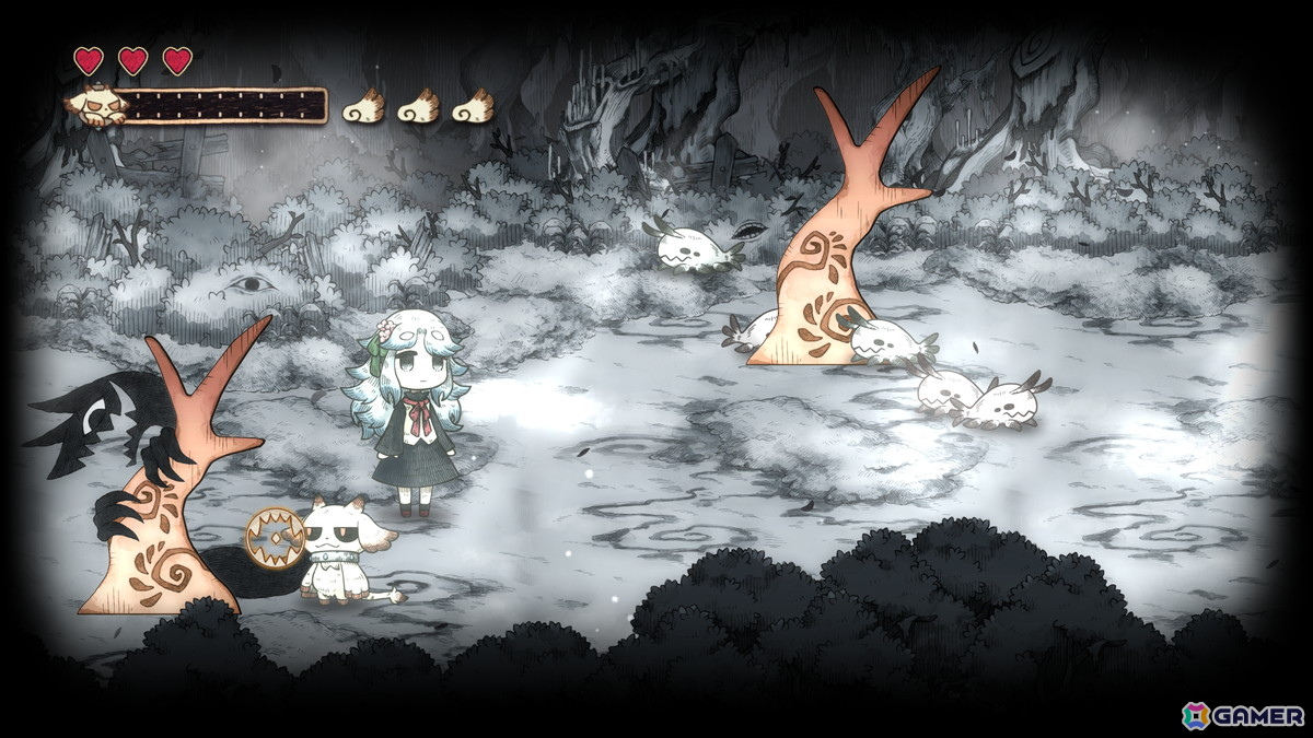 メルヘンをこわすアドベンチャー「シニガミ姫と異書館ノ怪物」が2026年4月30日にPS5/Switch 2/Switchで発売！ヒトと異形の交流を描く“絵本”シリーズの最新作の画像