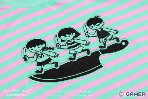 「UNDERTALE」10周年記念の「ゆめにっき」「OMORI」コラボのTシャツが登場!「DELTARUNE」のテナもぬいぐるみにの画像