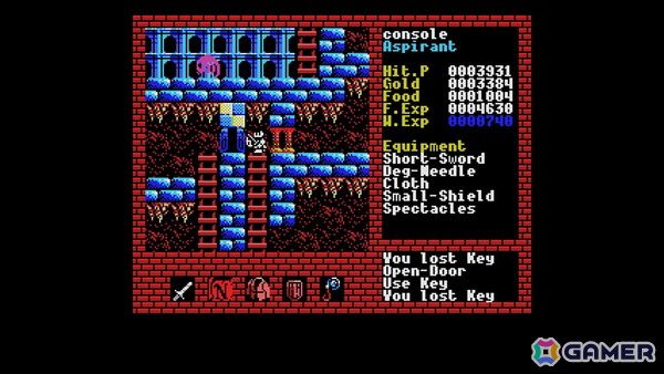 サイドビューのアクションRPG「EGGコンソール ザナドゥ MSX」がSwitch向けに配信！MSX版はUI変更やバランス調整でより遊びやすくの画像5