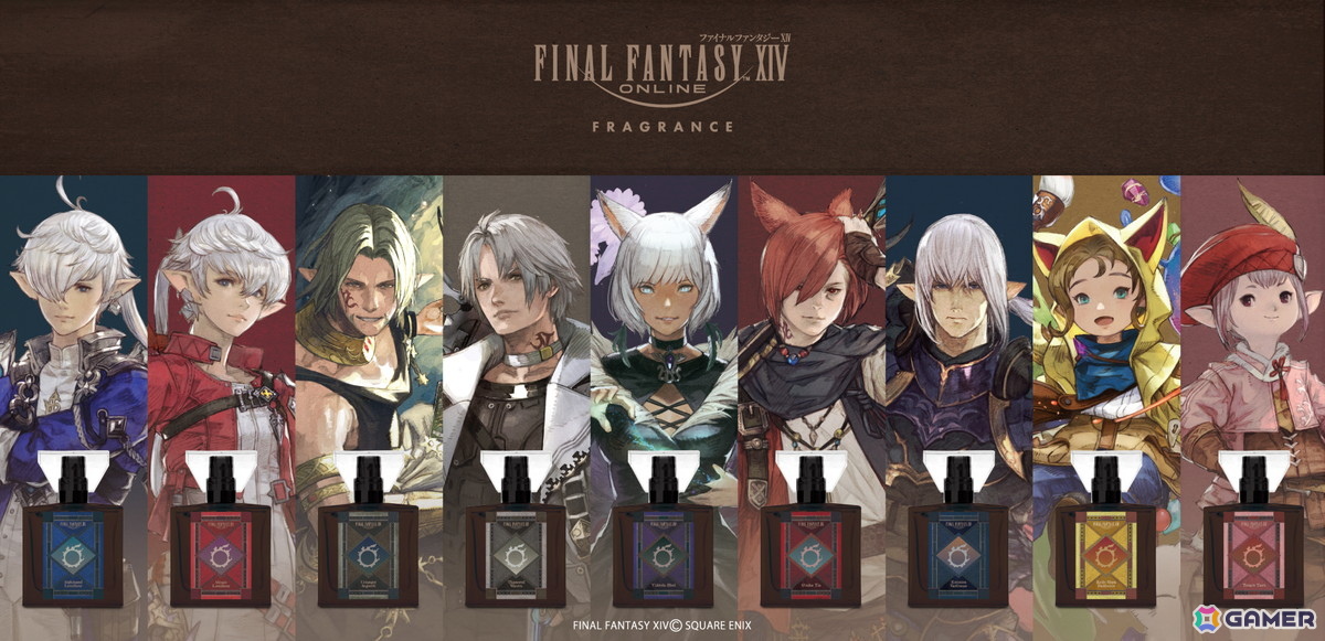 「FFXIV」コラボフレグランス第2弾が12月5日より受注販売開始!エメトセルク、ヒュトロダエウス、ヴェーネスの3種が登場の画像