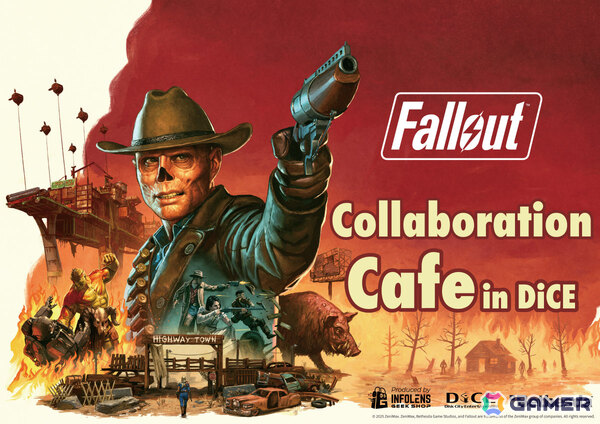 日本初となる「Fallout」コラボカフェが12月17日より東京・大阪・仙台・札幌のネットカフェ「DiCE」で開催！の画像1