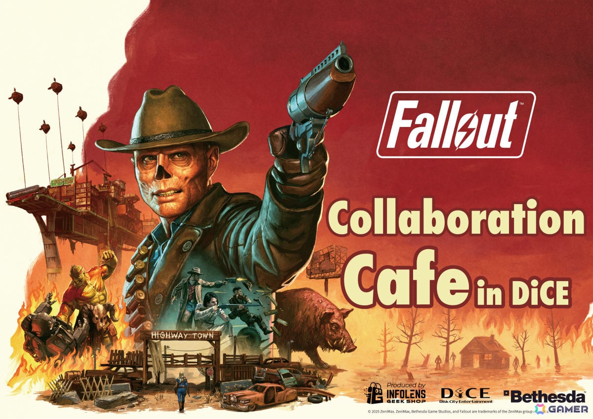 日本初となる「Fallout」コラボカフェが12月17日より東京・大阪・仙台・札幌のネットカフェ「DiCE」で開催!の画像