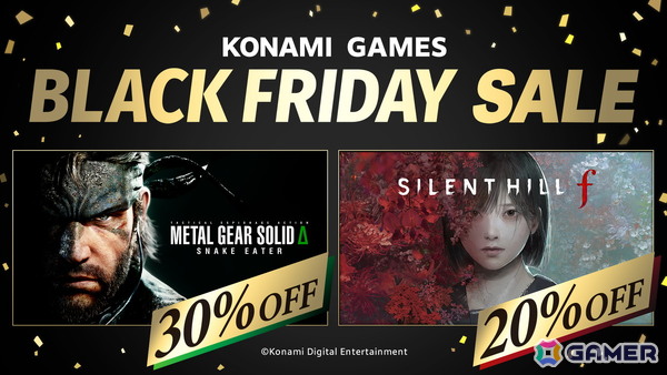 「SILENT HILL f」が初セールで20％OFFに！「METAL GEAR SOLID Δ」「プロスピ2025」などDL版が最大70％OFFのKONAMI「BLACK FRIDAY SALE」が開催の画像1