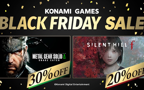 「SILENT HILL f」が初セールで20％OFFに！「METAL GEAR SOLID Δ」「プロスピ2025」などDL版が最大70％OFFのKONAMI「BLACK FRIDAY SALE」が開催