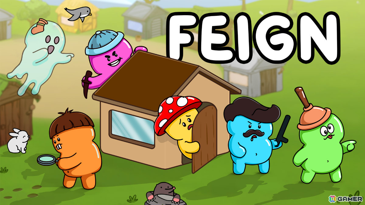 60万本突破のマルチプレイ人狼系ゲーム「Feign」が正式リリース！お題に沿った絵を描く最大10人の“お絵描きモード”が追加の画像