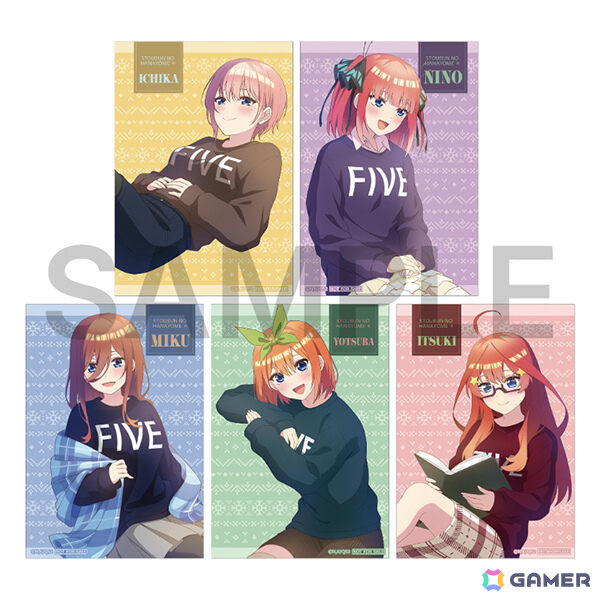 「TVスペシャルアニメ『五等分の花嫁＊』～暖炉のそばで Silent Time～」が12月19日よりAKIHABARAゲーマーズ本店で開催！の画像2