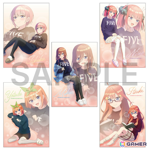 「TVスペシャルアニメ『五等分の花嫁＊』～暖炉のそばで Silent Time～」が12月19日よりAKIHABARAゲーマーズ本店で開催！の画像3