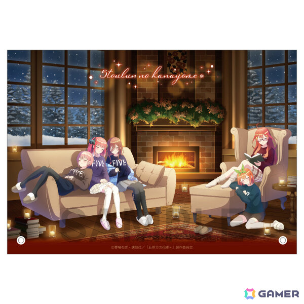 「TVスペシャルアニメ『五等分の花嫁＊』～暖炉のそばで Silent Time～」が12月19日よりAKIHABARAゲーマーズ本店で開催！の画像9
