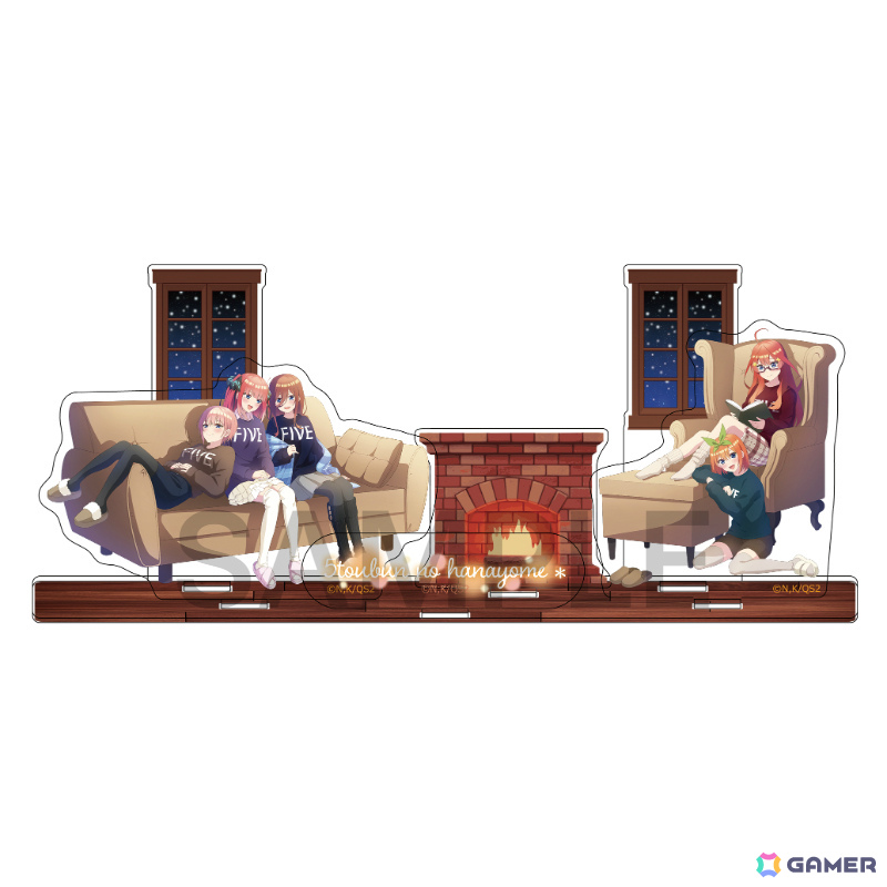 「TVスペシャルアニメ『五等分の花嫁＊』～暖炉のそばで Silent Time～」が12月19日よりAKIHABARAゲーマーズ本店で開催！の画像